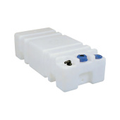 Nuova Rade 50216 - Sogliola Fresh Water Tank 80lt w/o Cap, Straight Deckfill, L1100mm
