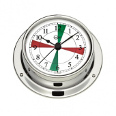 BARIGO 683CRFS Chrome Ship's Quartz Clock ø110 mm