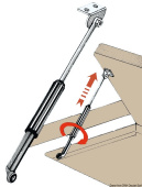 Osculati 38.191.60 - Telescopic adjuster 220/480 mm