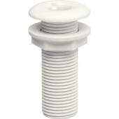 Plastimo 62166 - White Thread Thru-hull Fitting Flush ø13 - L65mm