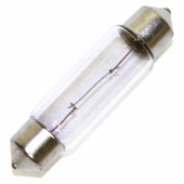 Incandescent Tube Bulb - S8.5, 12V, 10W, 11x30mm