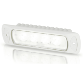Hella Sea Hawk-R LED 9-33V Recessed - Spotlight, White Light, White Housing
