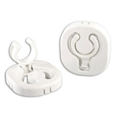 Nuova Rade 196072 - White Plastic Recessed Clip