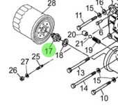 Nanni Diesel 970302072 - Timing Case Nipple for N4 and HE Series Engines