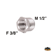 Trem N0112241 - Shower Hose Adapter From 3/8" To 1/2"