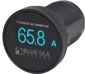 Blue Sea Systems Meter Mini OLED DC Amperage - Blue