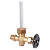 Sight Glass Valve With Plug 1/2" Outside Thread