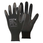 PSP Glove 10-610 Allround PU Black Work Gloves