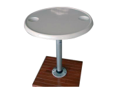 Allpa Table Top Set (Ø610mm) With Pedestal (H=686mm) And Base