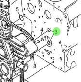 Nanni Diesel 970493132 - O-Ring for Timing Gear Case