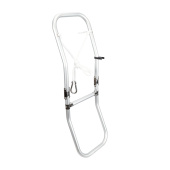 Lalizas 99507 - Folding Ladder For Inflatable Boats, 2 Steps, Aluminium, 265x894mm