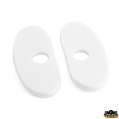 Trem N3014025 - White Plastic Base Plate For Silver Gate Cleat