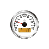 VDO A2C59512382 - Veratron ViewLine Speedometer 200 Km/h White 85mm