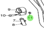 Nanni Diesel 970312166 - Camshaft Washer for T4 Series Engines