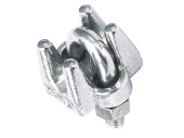 Talamex Wire Rope Clips AISI 316 Stainless Steel – for Wire Ø3–10 mm, Pack of 10