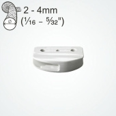 Clamcleat CL269 Sail Edge Cleats for 1–4 mm Rope