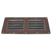 Allpa Stainless Steel Vent Grill 'Louvre', 230x115mm