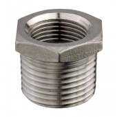 Guidi 0241I.500217 MF Stainless Steel Reducing Bushing - 1''1/2 X 1''1/4