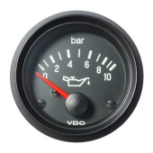 VDO 350-040-015C - Cockpit International Engine Oil Pressure 10Bar and 150 PSI 52mm 24V