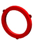TruDesign Aquavalve Red Ring (Thin)