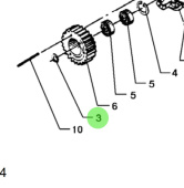 Bukh 522A1012 - DIN 471 Circlip 12 for DV24RME, DV29RME, and DV32 Engines