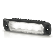 Hella Sea Hawk-R LED 9-33V Recessed - Spreadlight, White Light, Black Housing