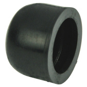BEP 1001501 - Black Snap On Rubber Push Button Cover