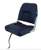 Vetus CHFDCB - FIRST MATE Folding Seat, Diamnond Cobalt Blue, Blue Seams