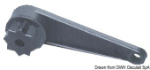 Osculati 20.460.11 - Bi-triangle handle for deck fillers