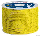 Osculati 06.420.05GI - Polypropylene Braid, Bright Colours, Yellow 5 mm (200 m)