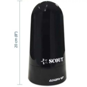 Scout Wave Omnidirectional TV Antenna 20cm Black
