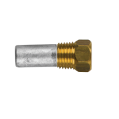 Tecnoseal 02351T - Lombardini Pencil Anode Ø10 L.18 Complete With Brass Plug 1/4''Bspt