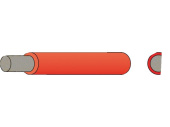Oceanflex Tinned Copper Battery/Welding Cable Red 16 mm² 10 m