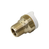 Whale WX1513B - Quick Connect Adaptor 1/2" NPT Male x 15mm (Brass)