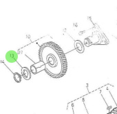 Nanni Diesel 970307928 - Camshaft Collar for 5.250TDI and 5.280HE Engines