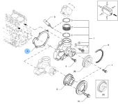 Vetus DZ37006 - Flat Gasket VD4/VD6