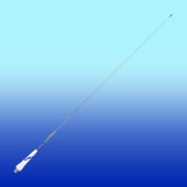 Glomex RA106SLSRIB 900mm (35”) VHF Antenna for R.I.B. With Unscrewable Stainless Steel Whip