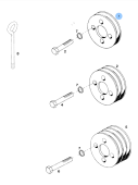 Vetus STM8550 - Pulley Single