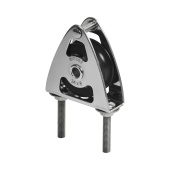 Antal 00324 - Stainless Steel 316 Mini Block Serie 34x6, Ball Bearing, 'Over The Top' Block