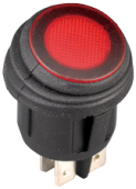 Allpa Waterproof Switch (IP65) With Led-Indicator, 3-Poles, On-Off