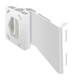 Minn Kota 1810366 - Raptor Jack Plate Adapter Bracket 2"–51mm Length, 4"–100mm Height, White, Left
