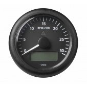 Veratron ViewLine Tachometer 3.000 RPM Black 85mm