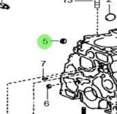 Nanni Diesel 970312037 - Sealing Cap for T4 Series Engines