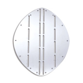Trem AISI 316 Stainless Steel Bow Shields
