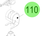 Steyr 2174552-0 - Cam Follower Retaining Spring Retainer