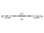 Ultraflex C2 Engine Control Cable (23') 7.03m