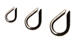 U-Rigging Teardrop Thimble Stainless Steel 10 mm