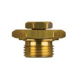 Tecnoseal 02081TP - Brass Plug For Pencil Anode 02081