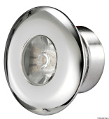 Osculati 12/24V IP65 LED Courtesy Round Light Ø40 mm Stainless Steel