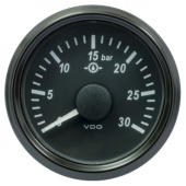 VDO A2C3832720001 - SingleViu 1167 Gear Oil Pressure 30Bar Black 52mm